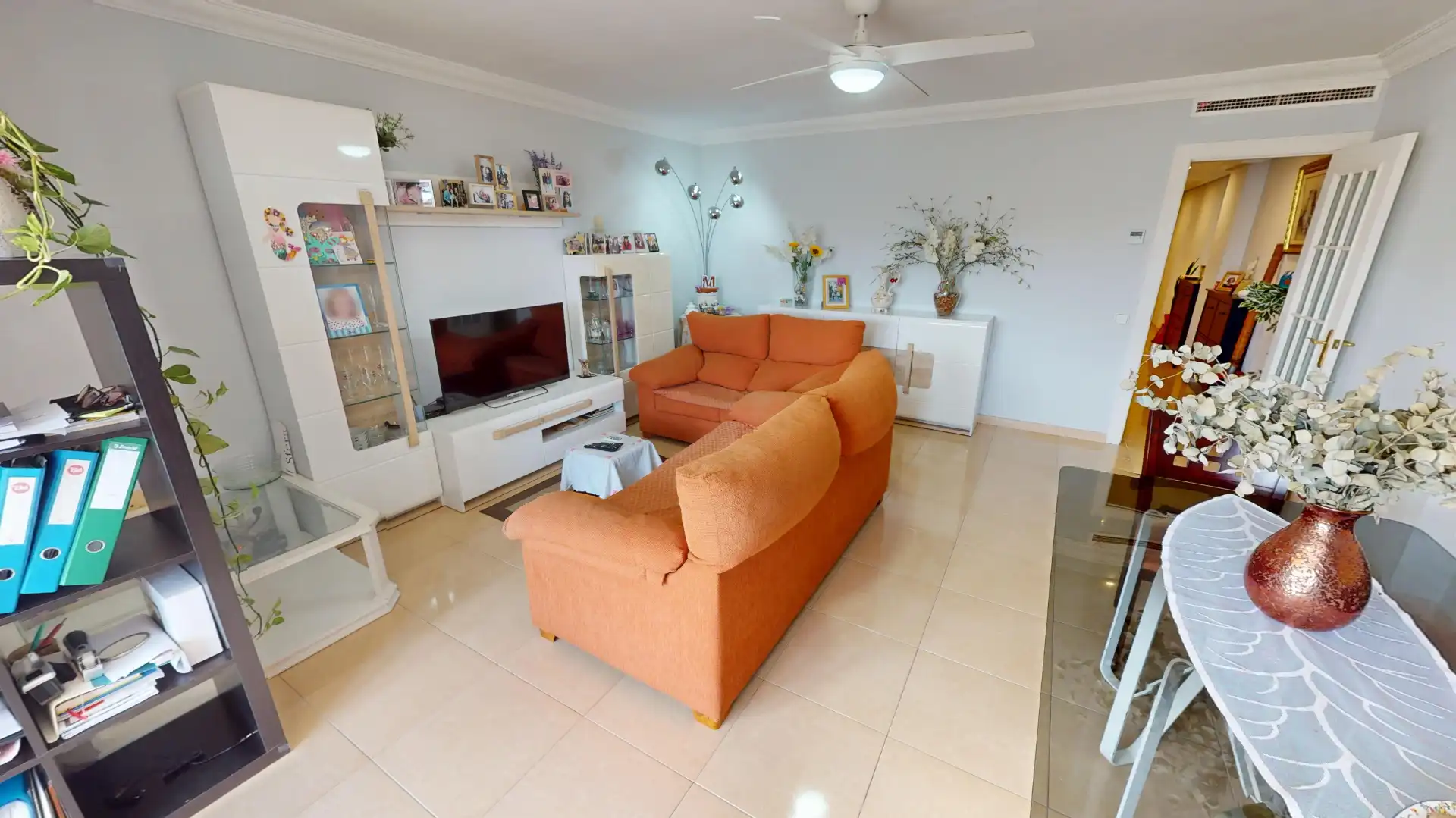 Sala d'estar de Pis en venda en Alicante / Alacant amb Aire condicionat, Calefacció i Traster