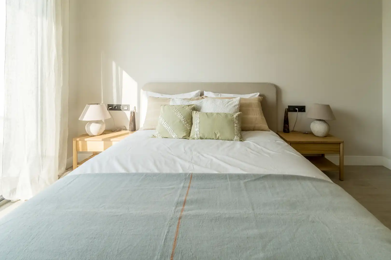 Habitación de Casa adosada de alquiler en Cambrils con Aire acondicionado, Calefacción y Jardín privado