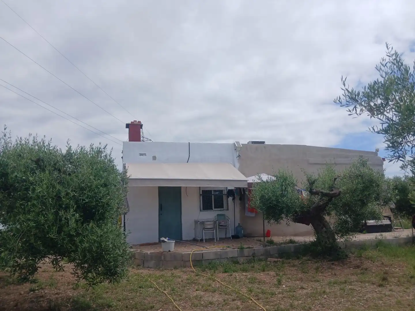 Vista exterior de Finca rústica en venta en Benicarló con Amueblado y Alarma