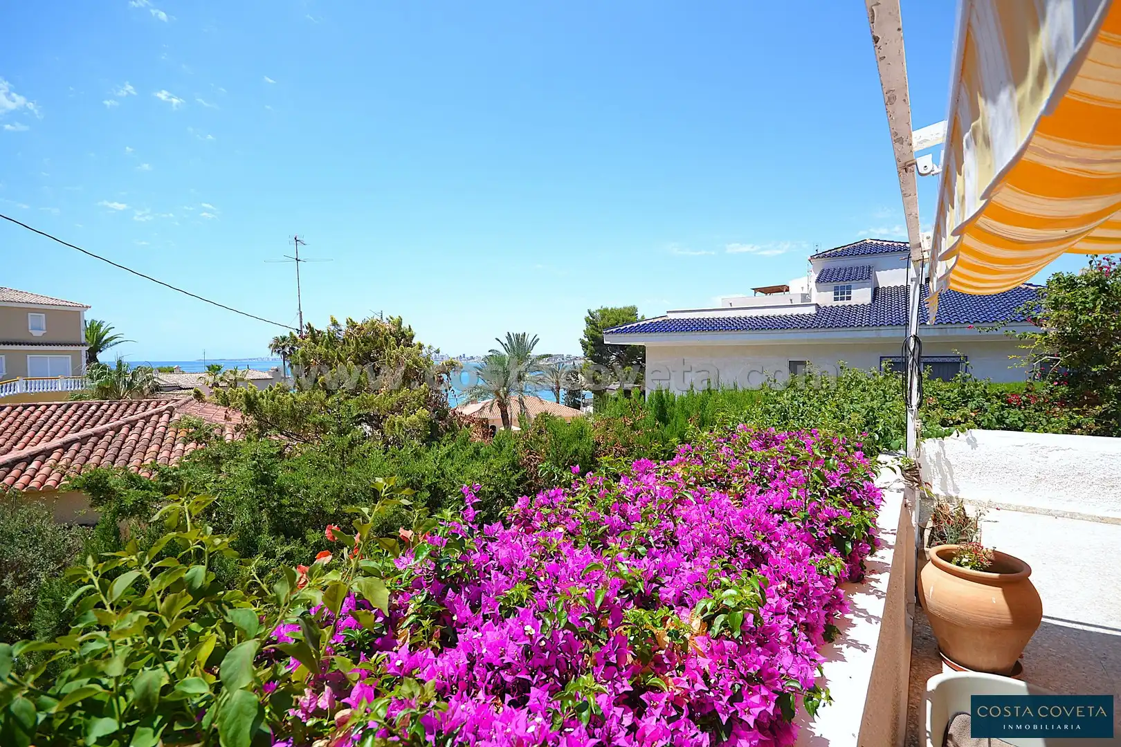 Garden of Houses for sale in El Campello  with Air Conditioner, Private garden and Terrace
