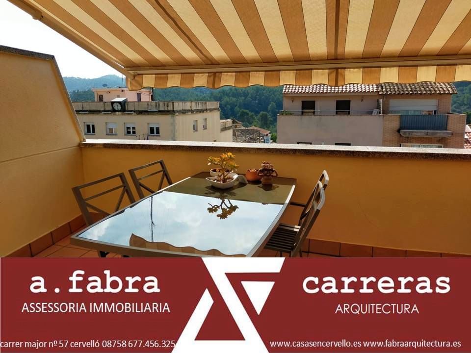 Exterior view of Attic to rent in Cervelló  with Air Conditioner, Heating and Parquet flooring