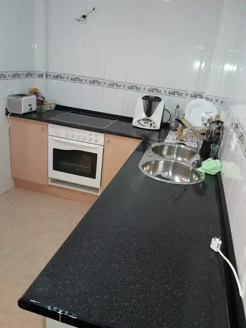 Kitchen of Flat for rent in Centro Internacional