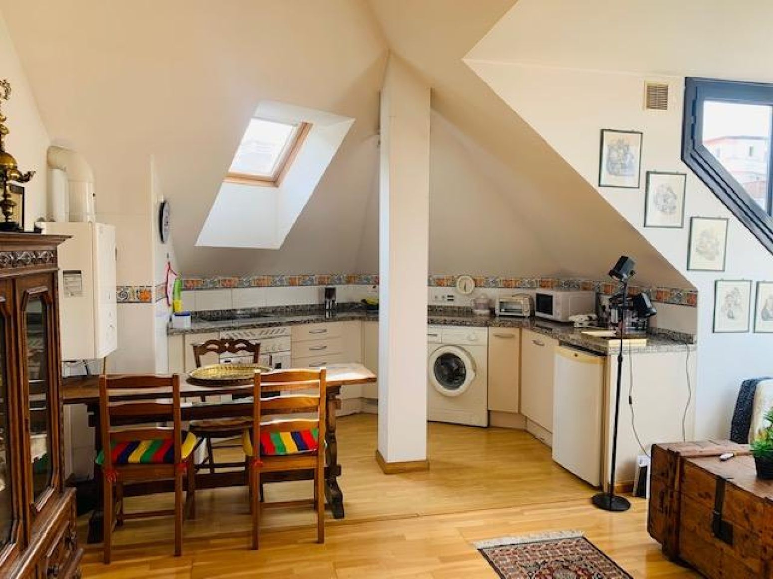 Cuina de Pis de lloguer en Gijón 