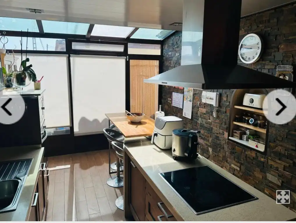 Kitchen of Houses for sale in Chiclana de la Frontera  with Air Conditioner, Heating and Private garden
