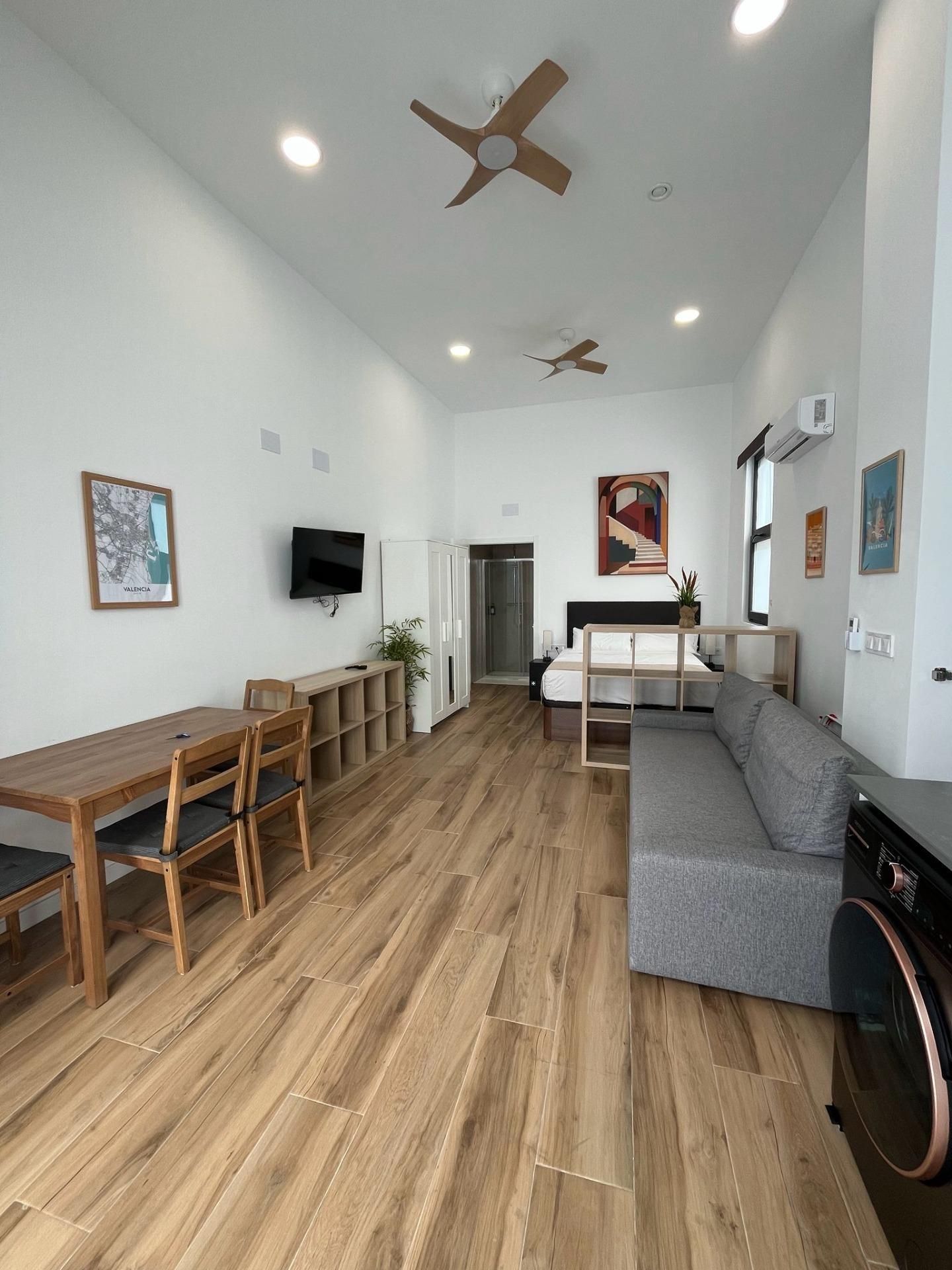 Living room of Flat for sale in  Valencia Capital  with Air Conditioner