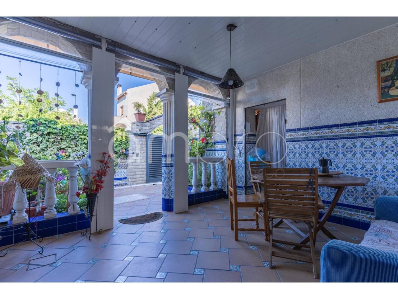 Vista exterior de Casa o xalet en venda en Torredembarra amb Calefacció, Jardí privat i Terrassa