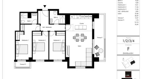 Photo 4 of Flat for sale in Avenida Avenida Universidad, San Mamés - La Palomera, León Capital