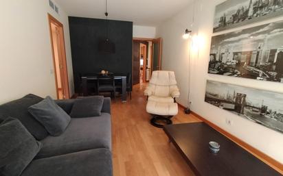 Sala d'estar de Pis de lloguer en  Barcelona Capital amb Calefacció, Moblat i Forn