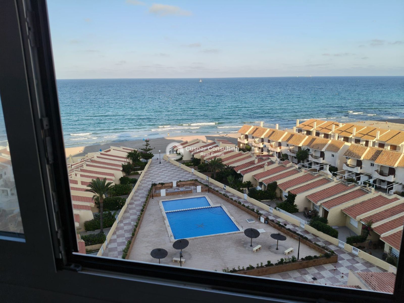 Exterior view of Flat for sale in La Manga del Mar Menor  with Swimming Pool, Furnished and Community pool