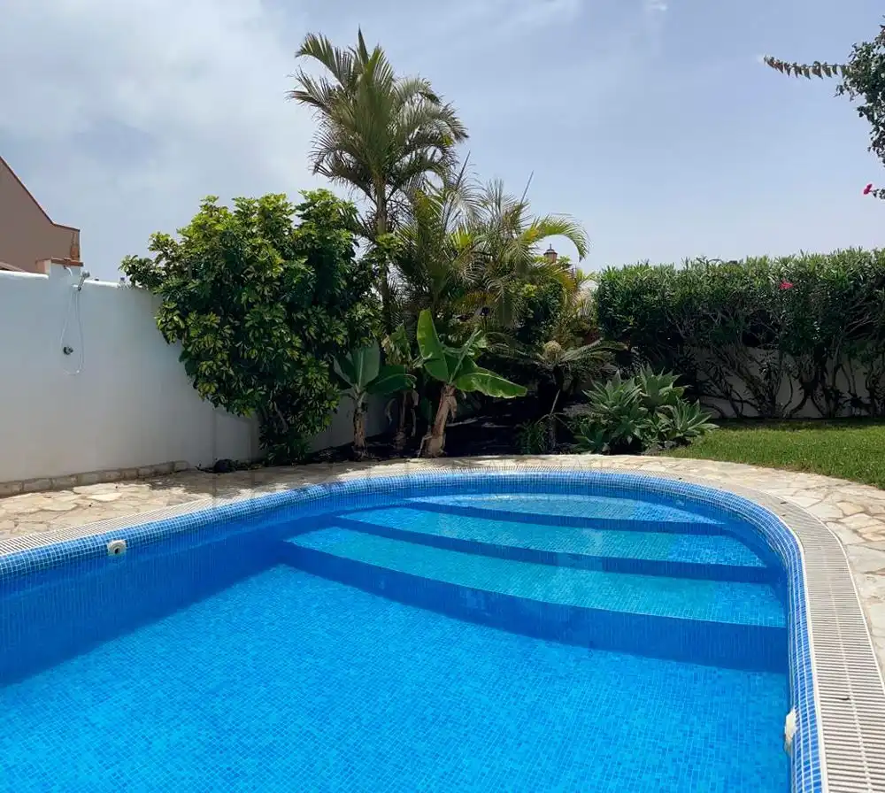 Swimming pool of Houses for sale in La Oliva  with Private garden, Terrace and Storage room