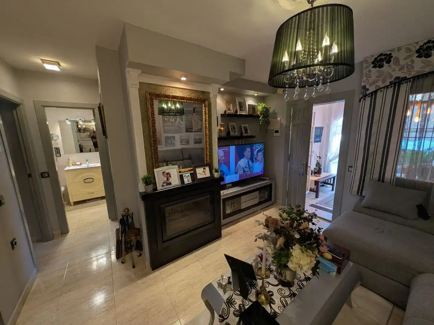 Sala d'estar de Pis en venda en Pilar de la Horadada amb Aire condicionat