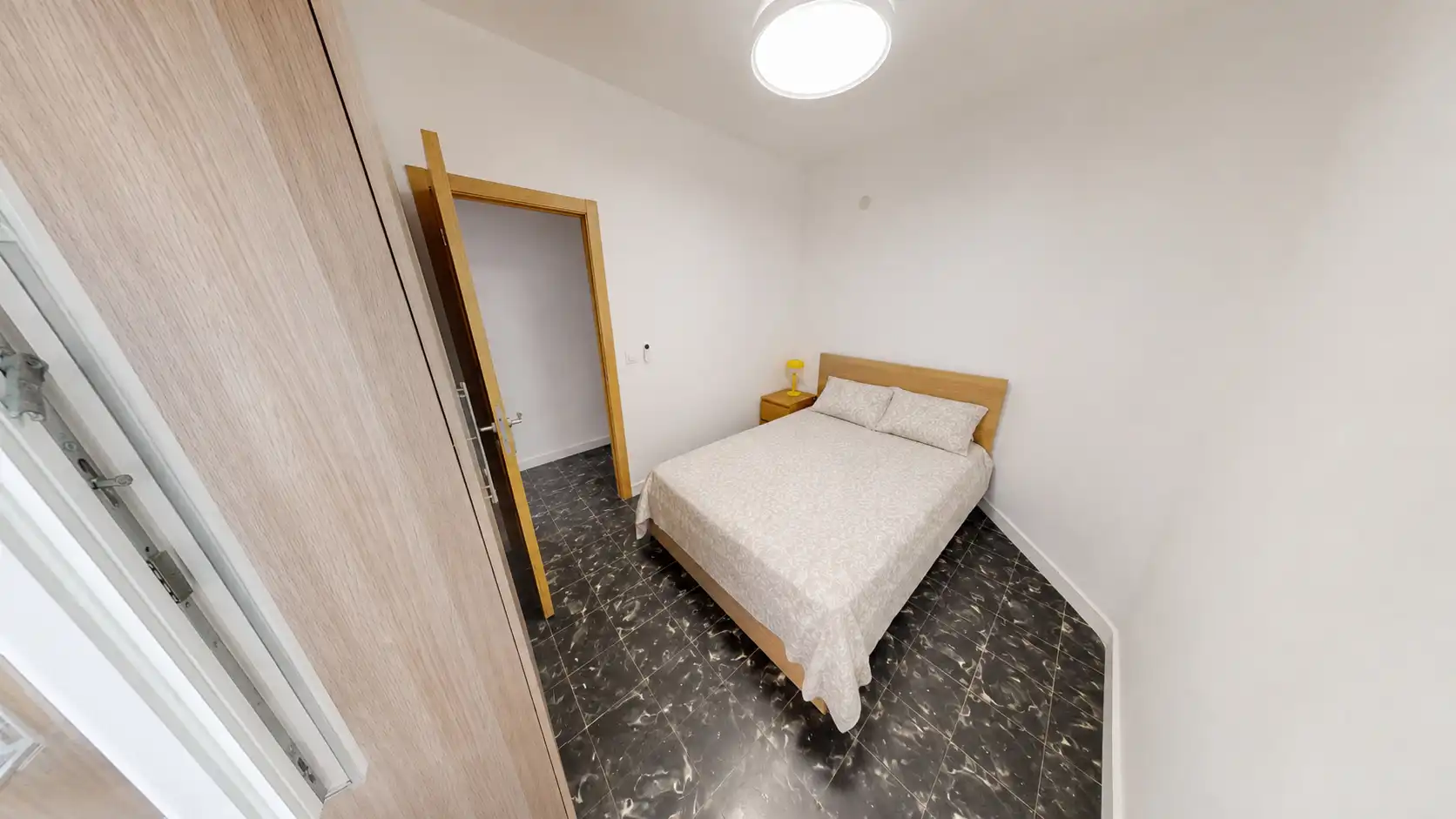 Bedroom of Flat for rent in Alicante / Alacant  with Furnished, Washing machine and TV