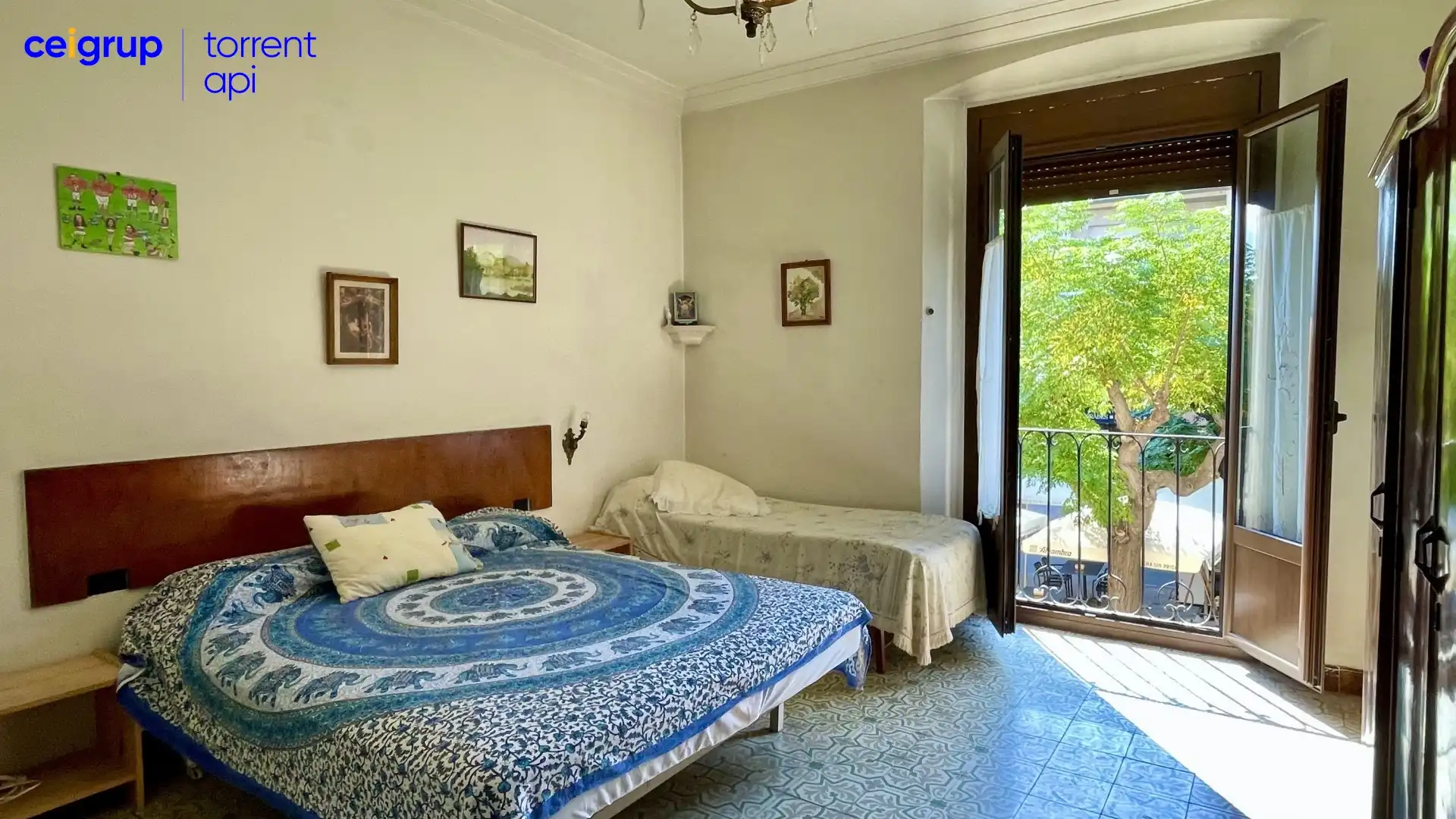 Habitación de Casa adosada en venta en Torroella de Montgrí con Terraza, Amueblado y Balcón