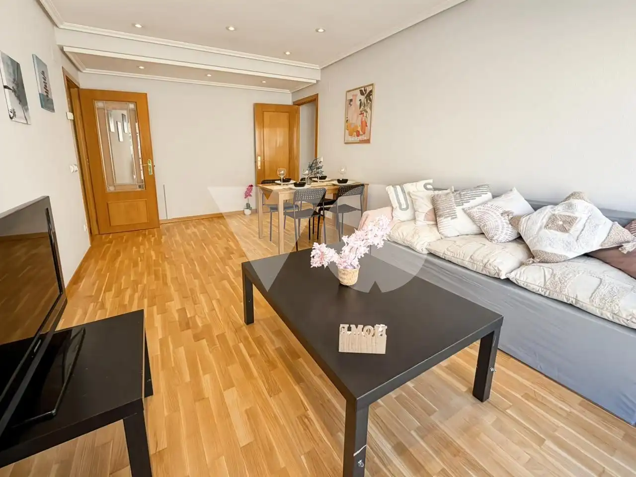 Sala d'estar de Pis en venda en San Blas