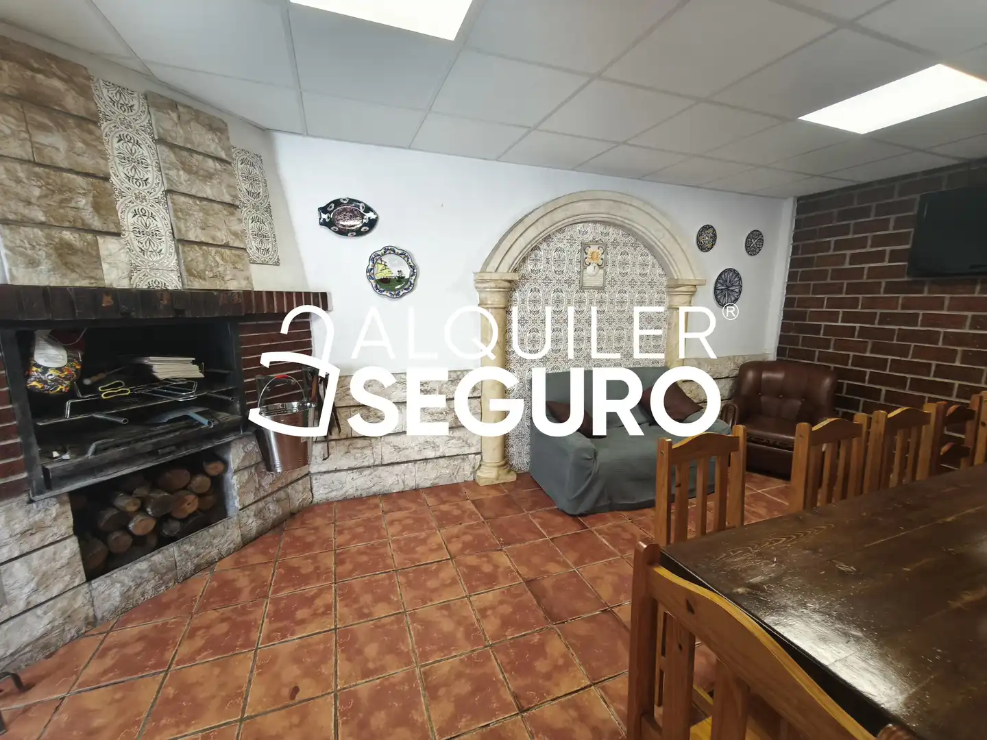 Flat for rent in Alagón  with Heating, Terrace and Furnished
