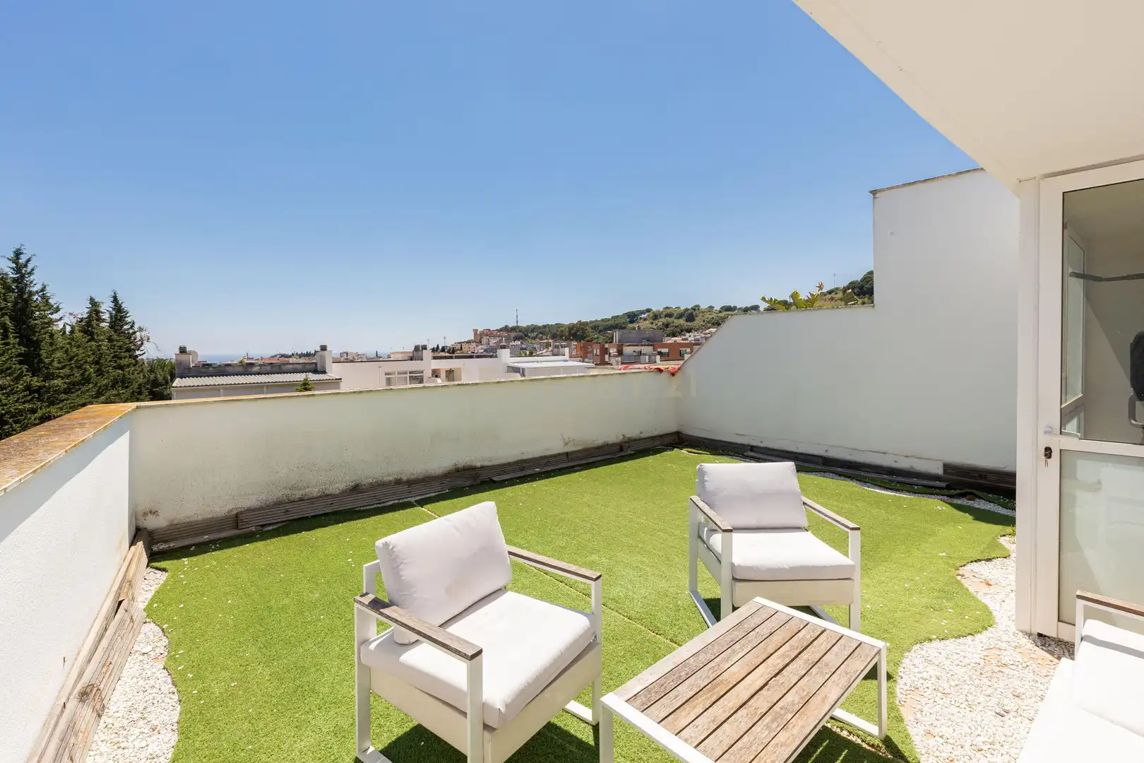 Terrasse von Haus oder Chalet zum Verkauf in Canet de Mar mit Abstellraum, Schwimmbad und Ofen