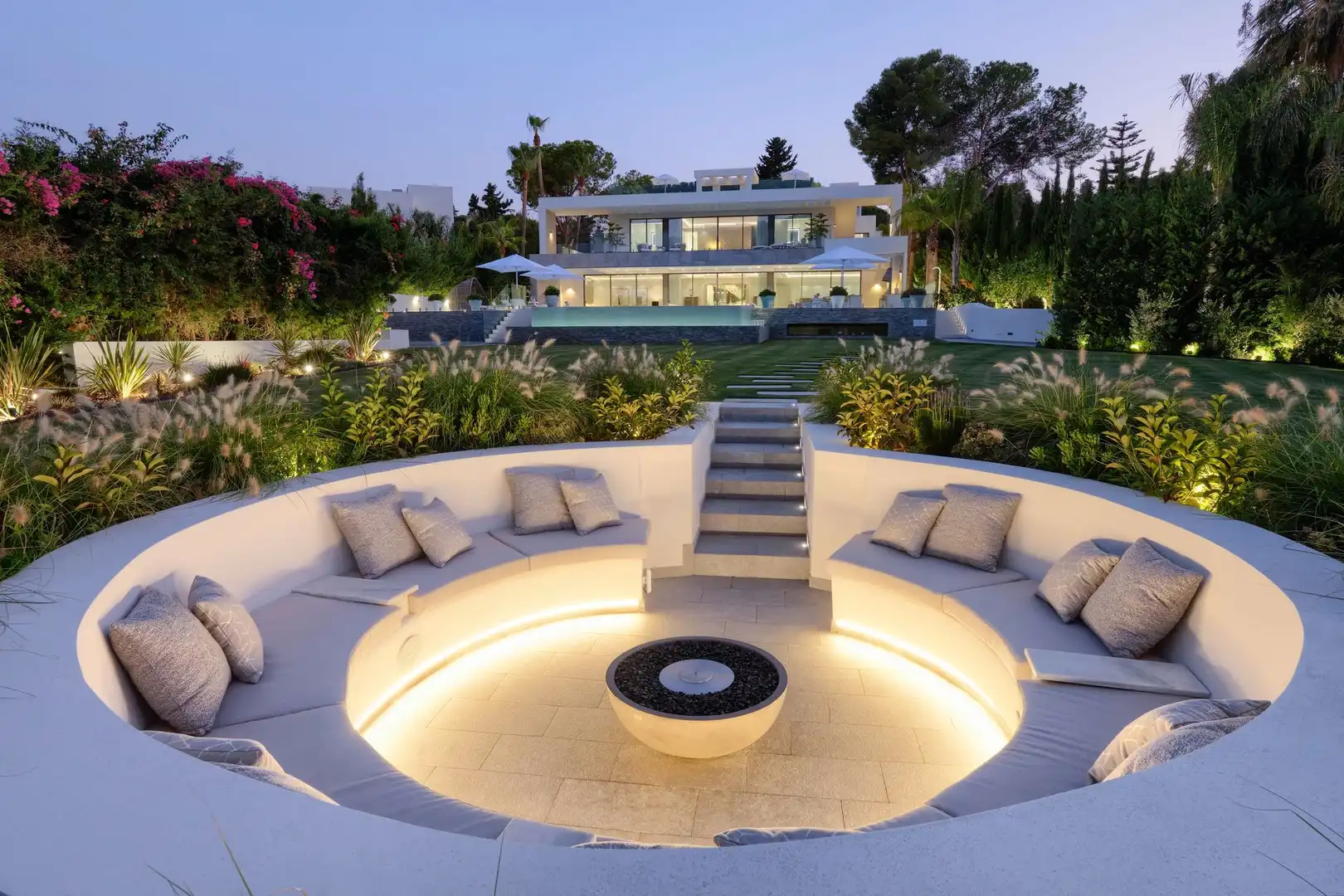 Terraza de Casa o chalet en venta en Marbella con Aire acondicionado, Calefacción y Jardín privado