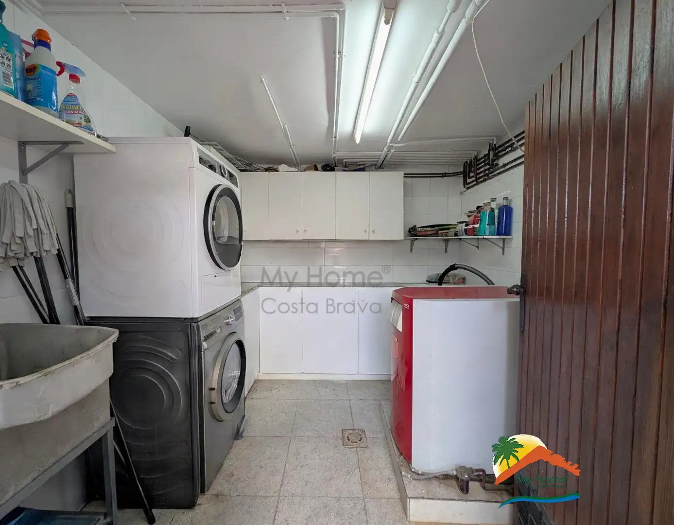 Cuina de Casa o xalet en venda en Lloret de Mar amb Calefacció, Jardí privat i Terrassa
