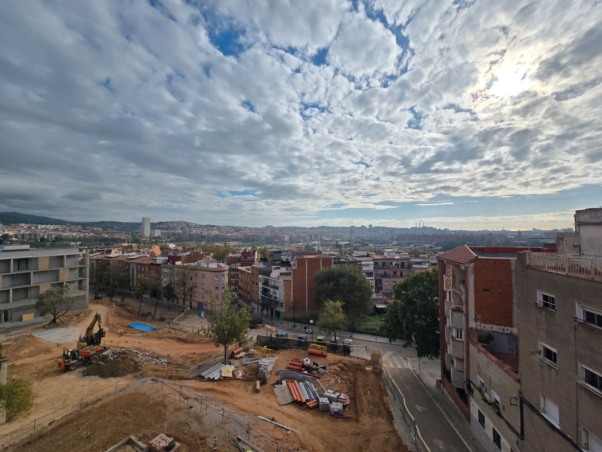 Vista exterior de Ático en venta en  Barcelona Capital con Calefacción y Terraza