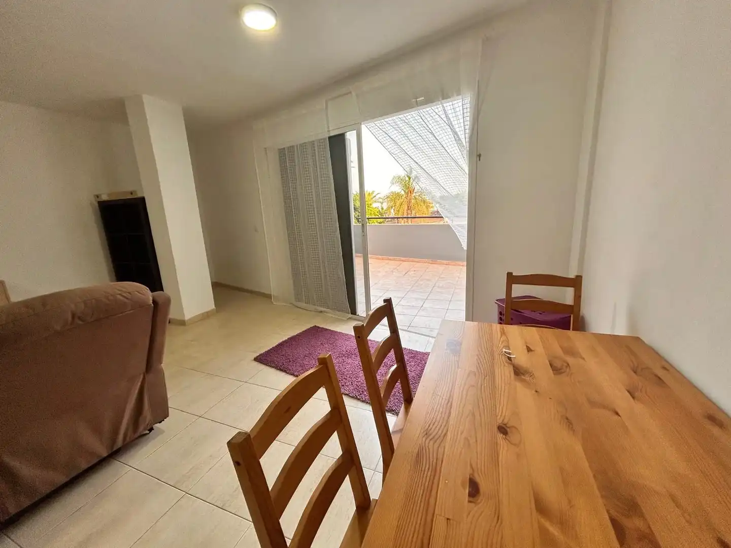 Sala de estar de Piso de alquiler en El Rosario con Terraza y Amueblado