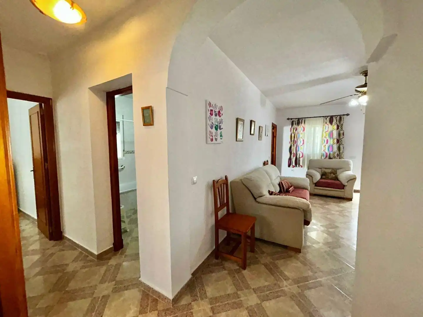 Sala d'estar de Casa o xalet en venda en Chiclana de la Frontera amb Jardí privat, Terrassa i Traster