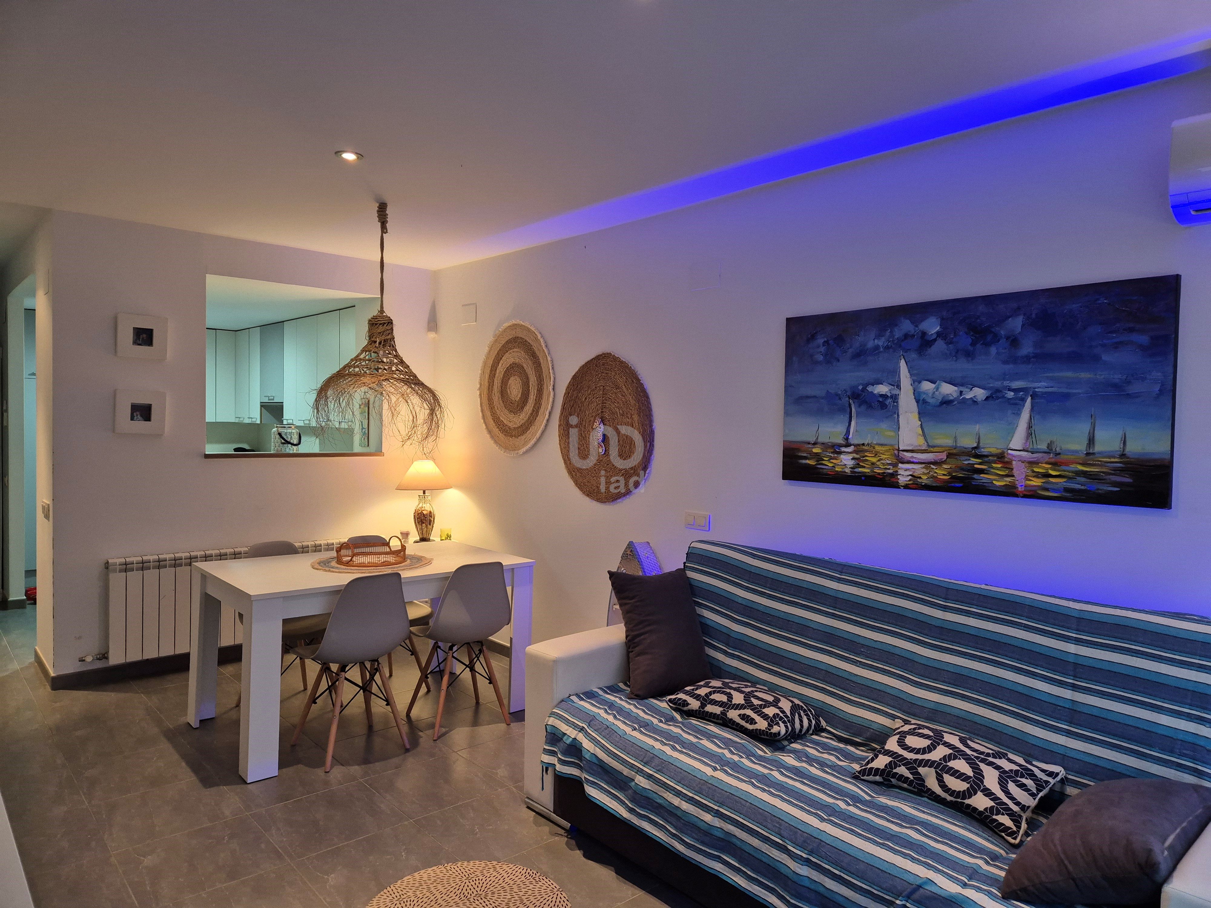 Living room of Flat for sale in Calafell  with Air Conditioner, Heating and Terrace