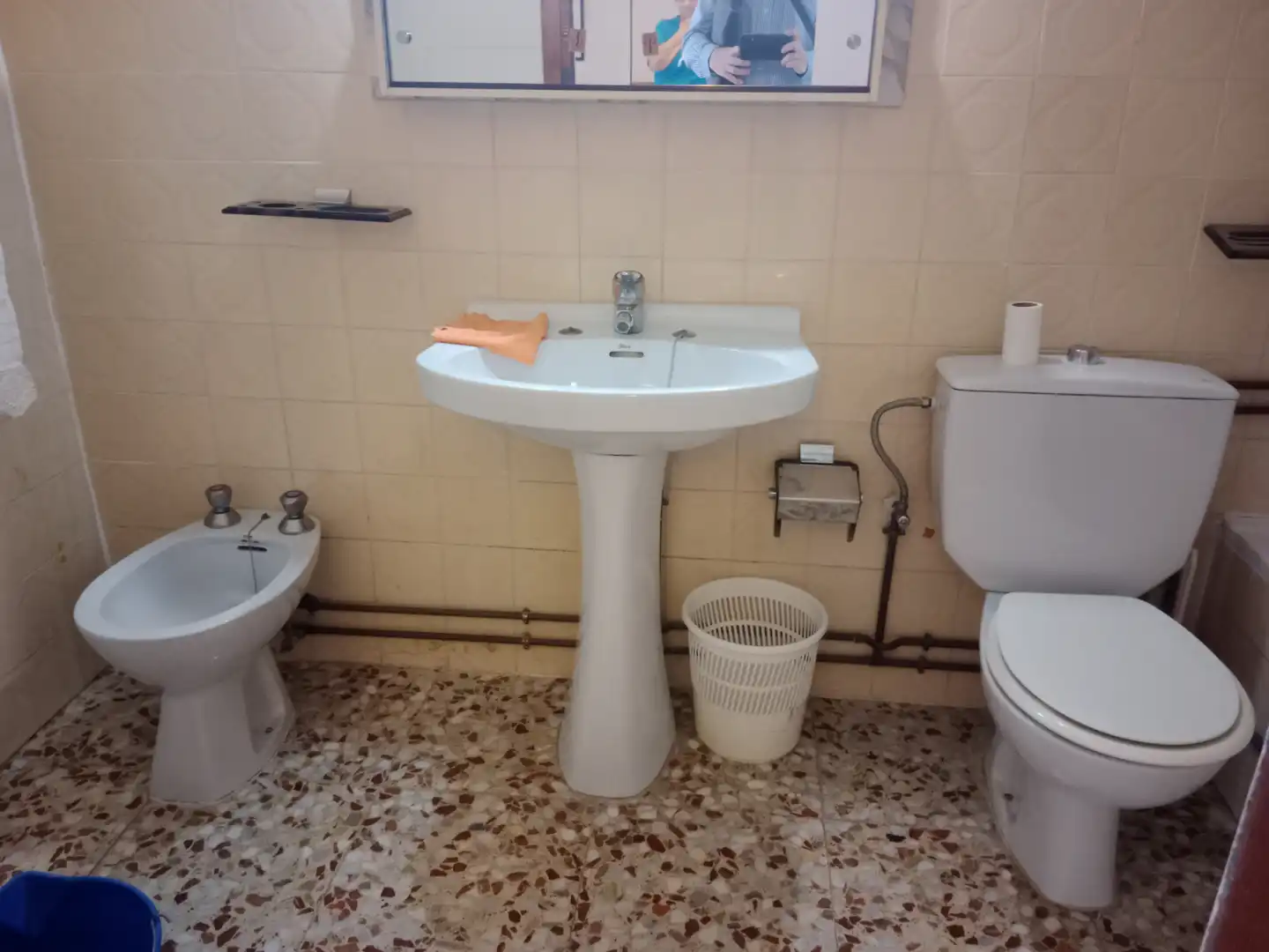 Bathroom of Detached homes for sale in Villanueva de la Reina  with Air Conditioner and Balcony