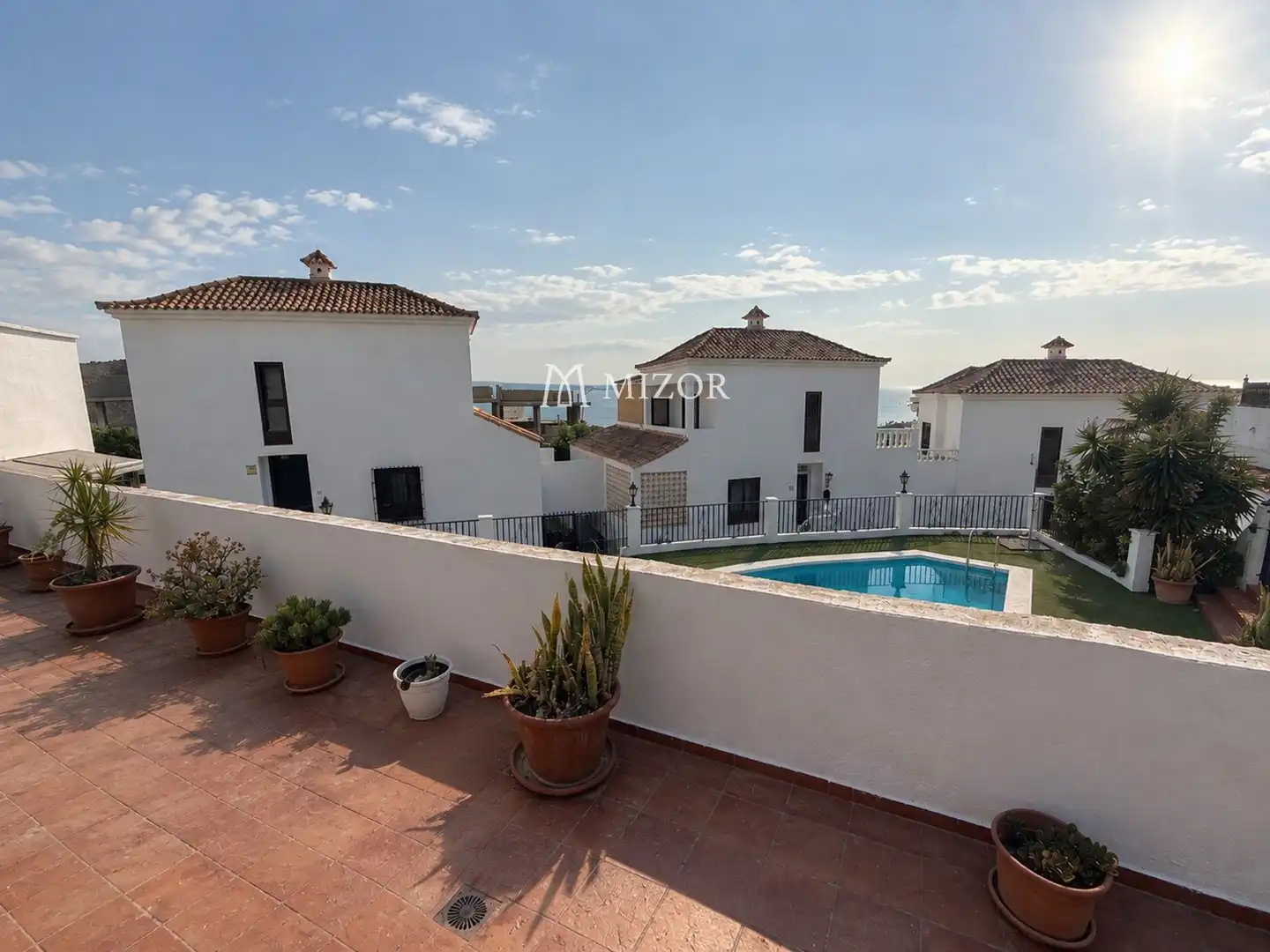 Terrassa de Casa adosada en venda en Arona amb Piscina i Piscina comunitària