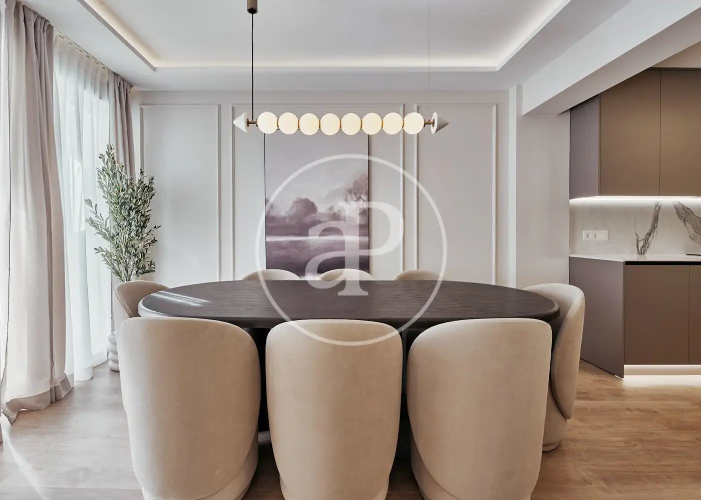 Esszimmer von Wohnung zum Verkauf in Madrid mit Klimaanlage, Heizung und Terrasse