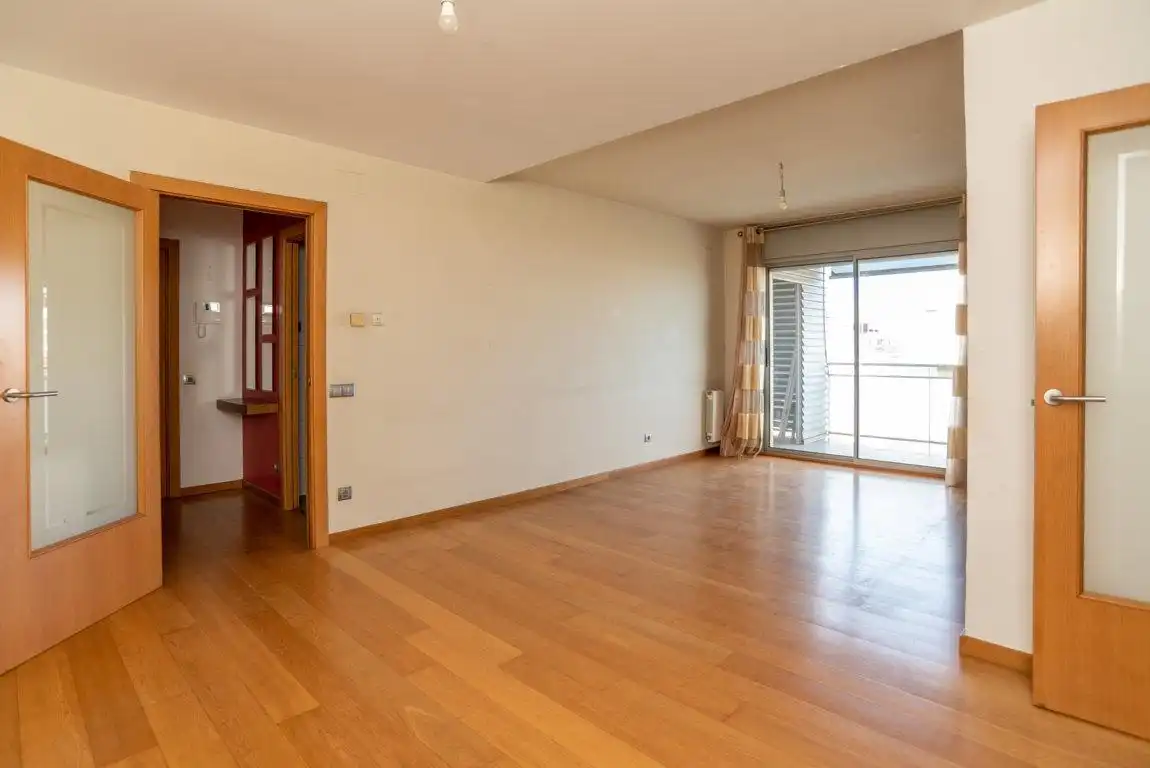 Wohnzimmer von Wohnung zum Verkauf in Badalona mit Heizung, Parkett und Terrasse