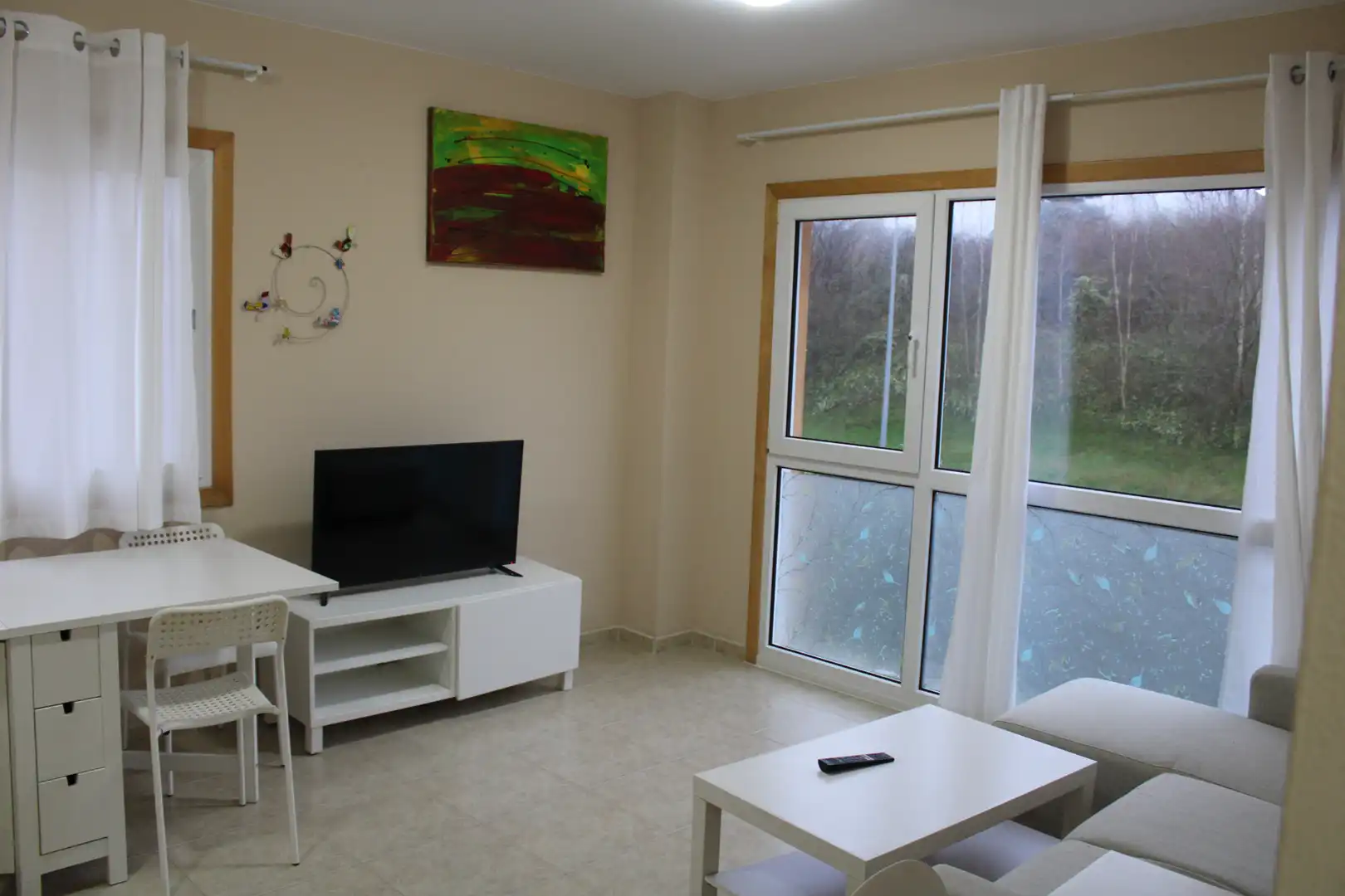 Sala d'estar de Apartament en venda en Miño amb Calefacció, Traster i Moblat