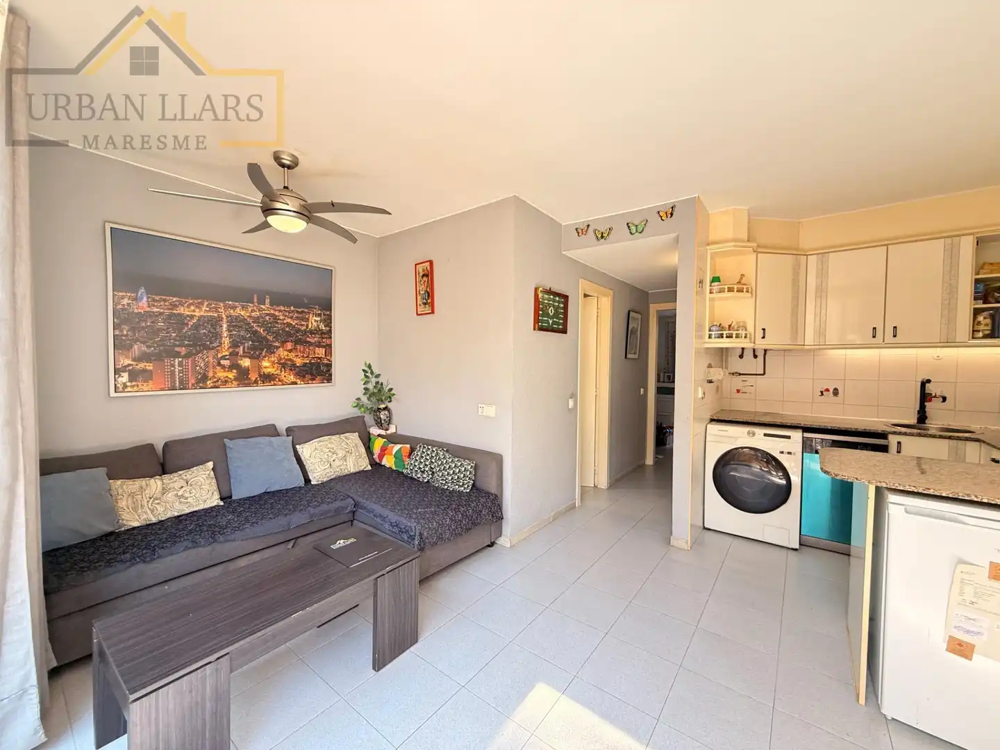 Sala de estar de Piso en venta en Caldes d'Estrac