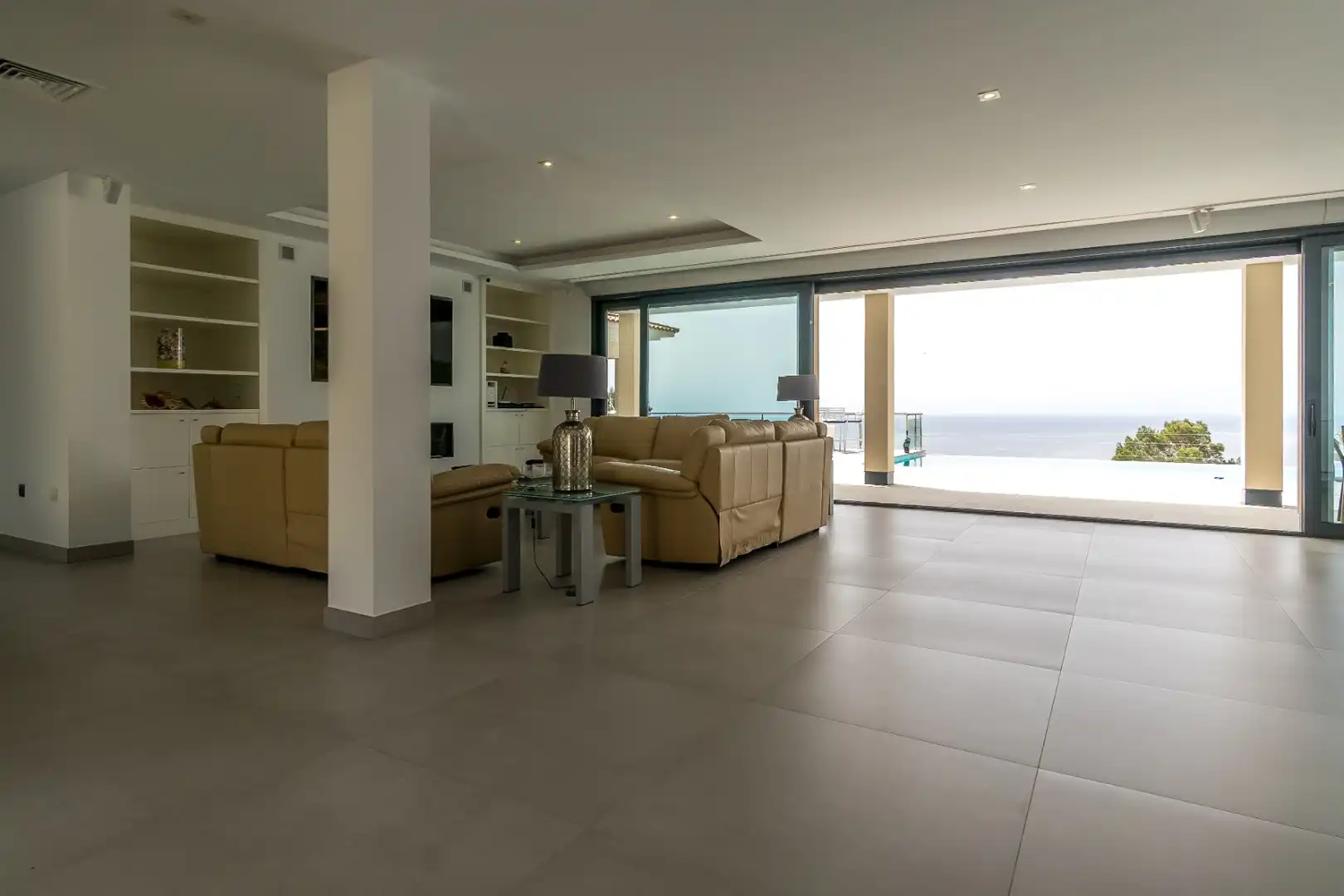 Sala de estar de Casa o chalet en venta en Altea con Terraza