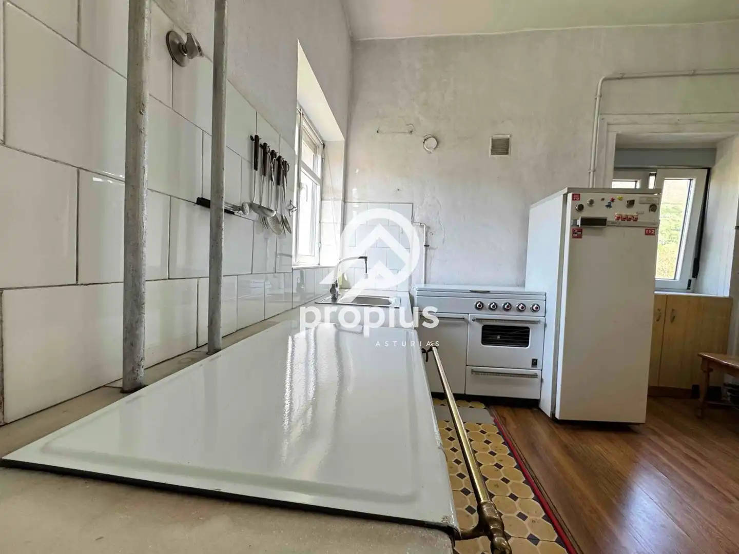 Kitchen of Flat for sale in Piloña  with Heating, Storage room and Balcony