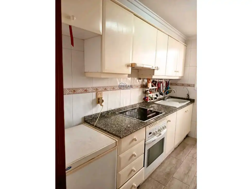 Kitchen of Flat for sale in Dénia  with Heating and Furnished