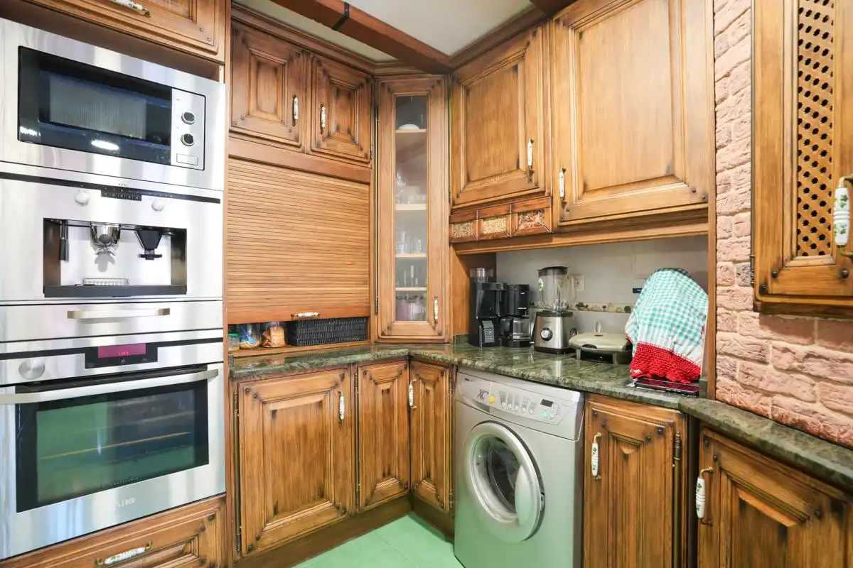 Cocina de Casa adosada en venta en Meco con Aire acondicionado, Calefacción y Jardín privado
