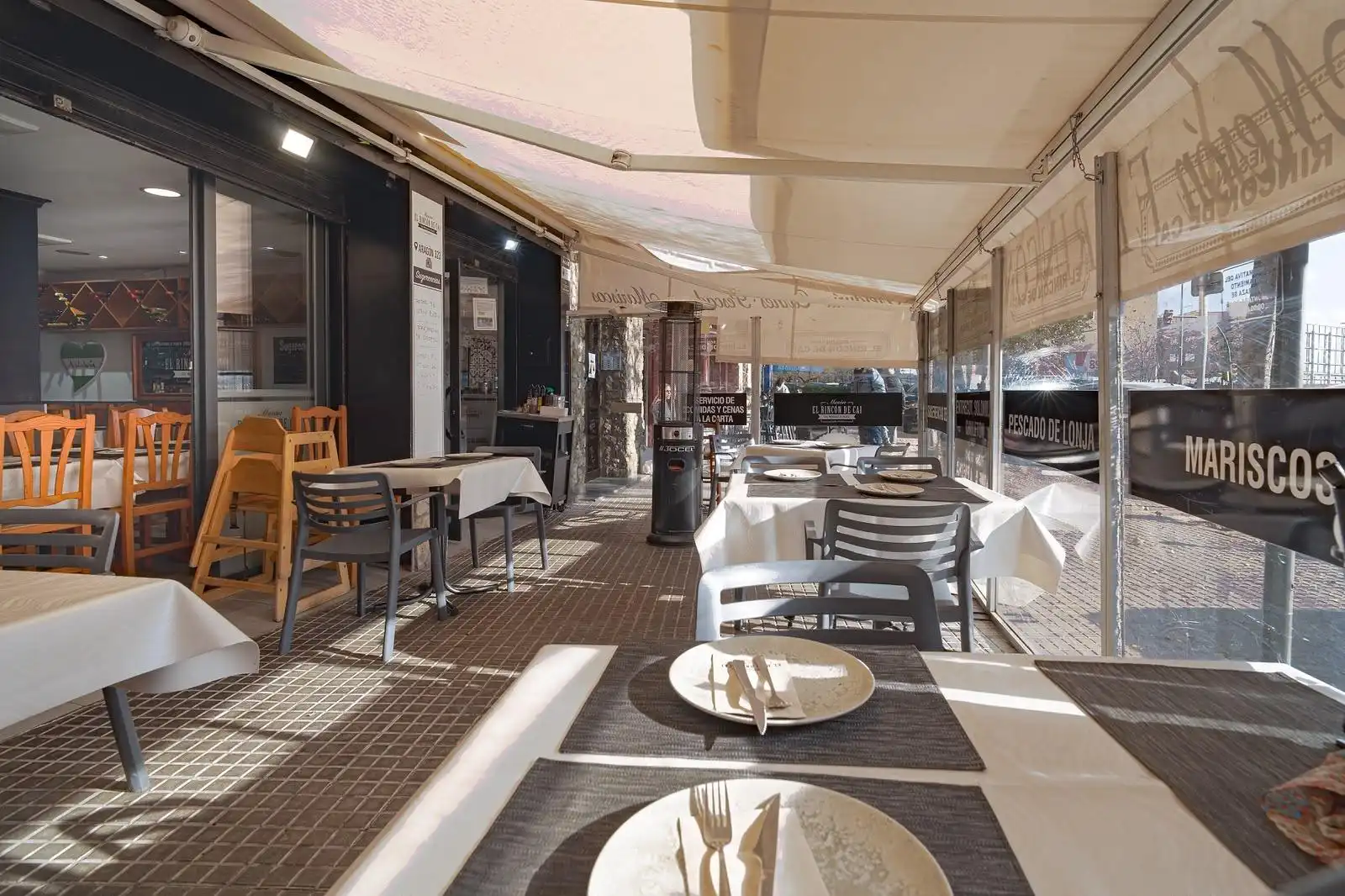 Terrasse von Geschaftsraum zur Miete in  Palma de Mallorca