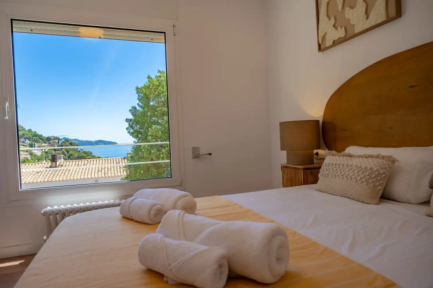 Habitación de Casa o chalet de alquiler en Blanes con Aire acondicionado, Calefacción y Jardín privado