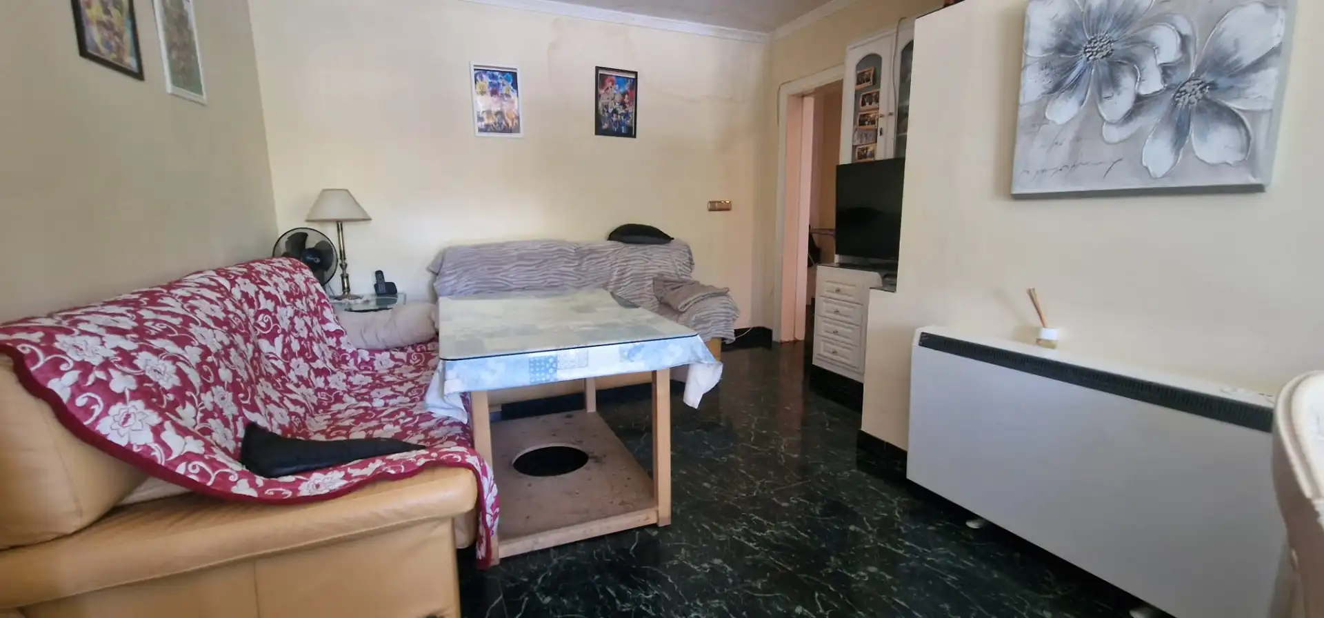 Sala d'estar de Casa o xalet en venda en Maracena amb Aire condicionat, Terrassa i Moblat