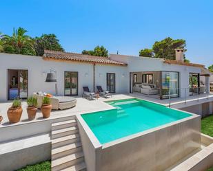 Vista exterior de Casa o xalet de lloguer en Alcúdia amb Aire condicionat, Terrassa i Piscina