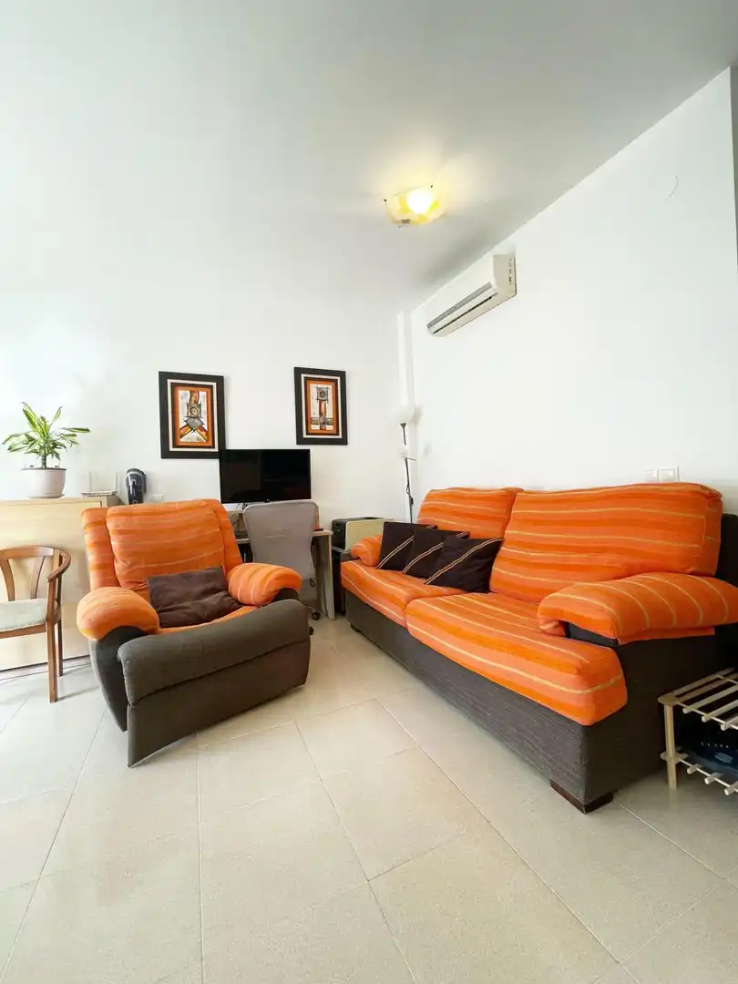 Sala d'estar de Apartament en venda en Torrox amb Aire condicionat, Calefacció i Balcó