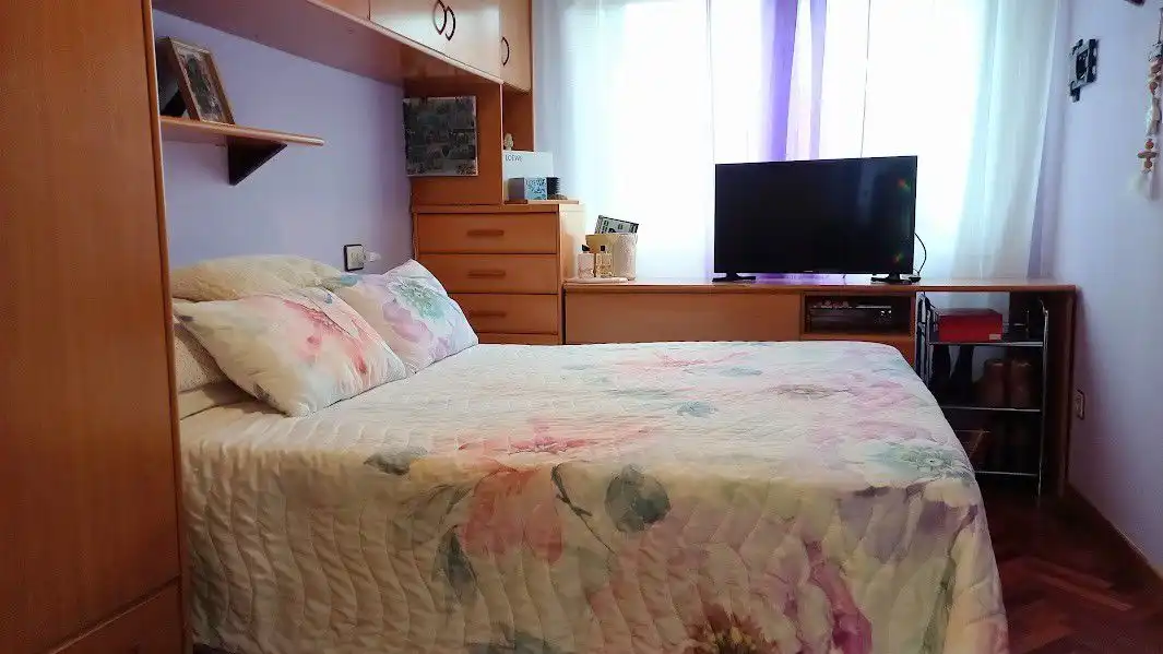 Bedroom of Flat for sale in Culleredo  with Heating, Parquet flooring and Storage room