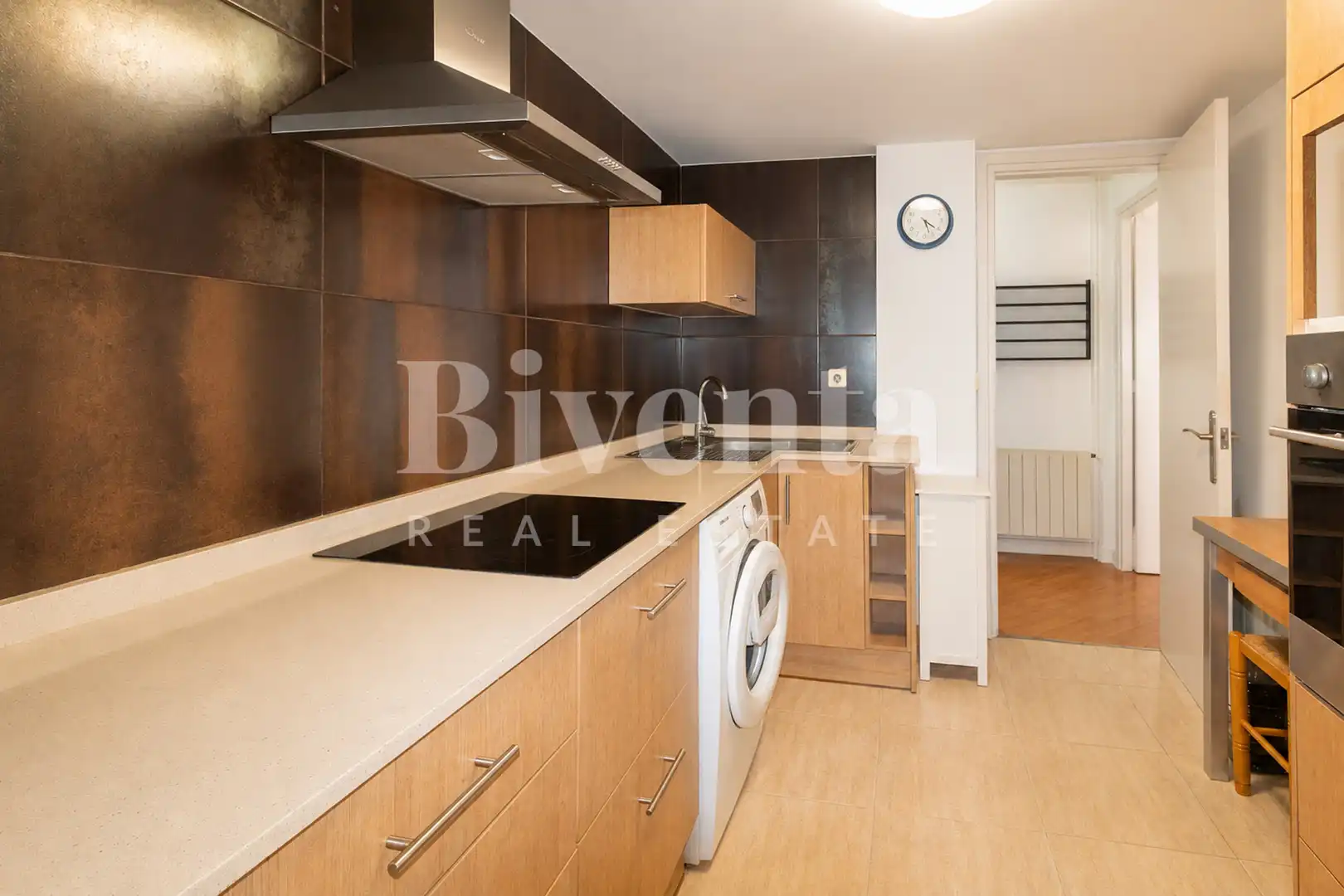 Kitchen of Flat for sale in Igualada  with Heating, Parquet flooring and Balcony