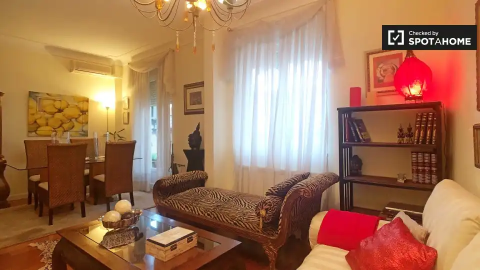 Appartamento con terrazza in affitto a Barrio de Salamanca, imagen 7