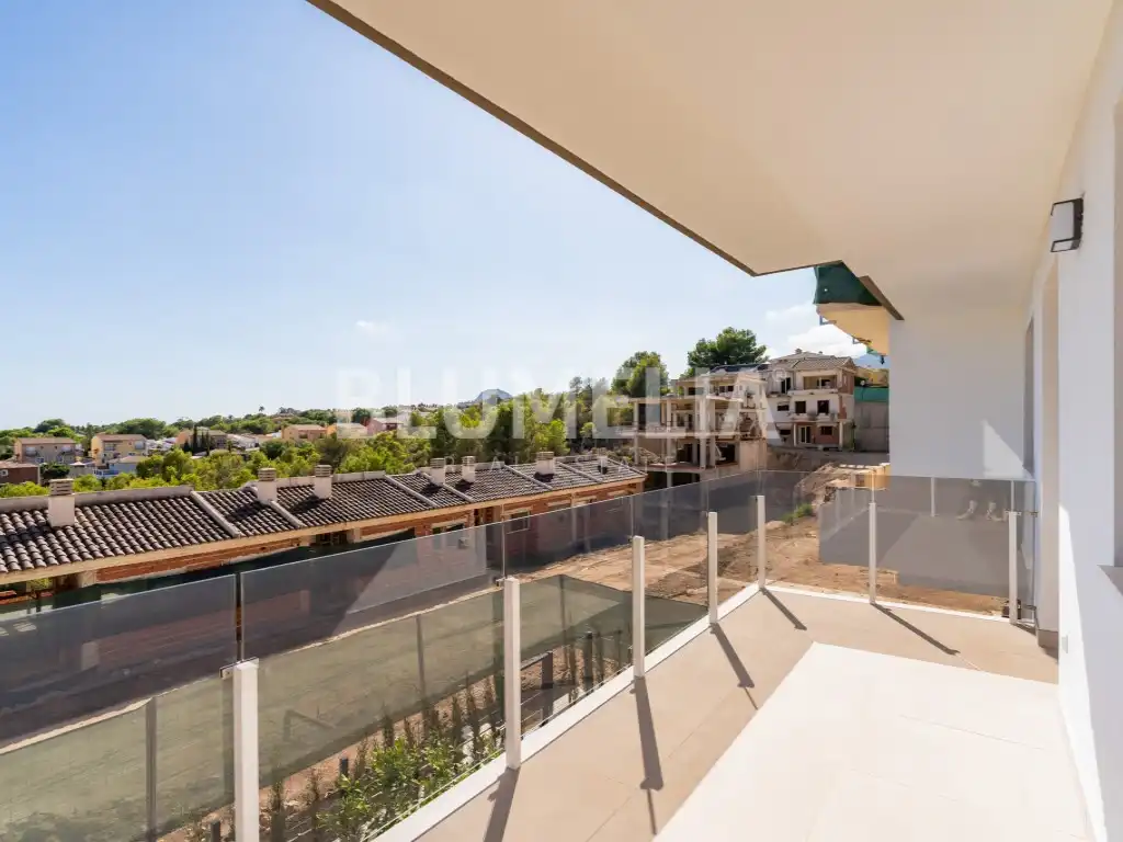 Terrassa de Casa o xalet en venda en La Nucia amb Aire condicionat, Calefacció i Jardí privat