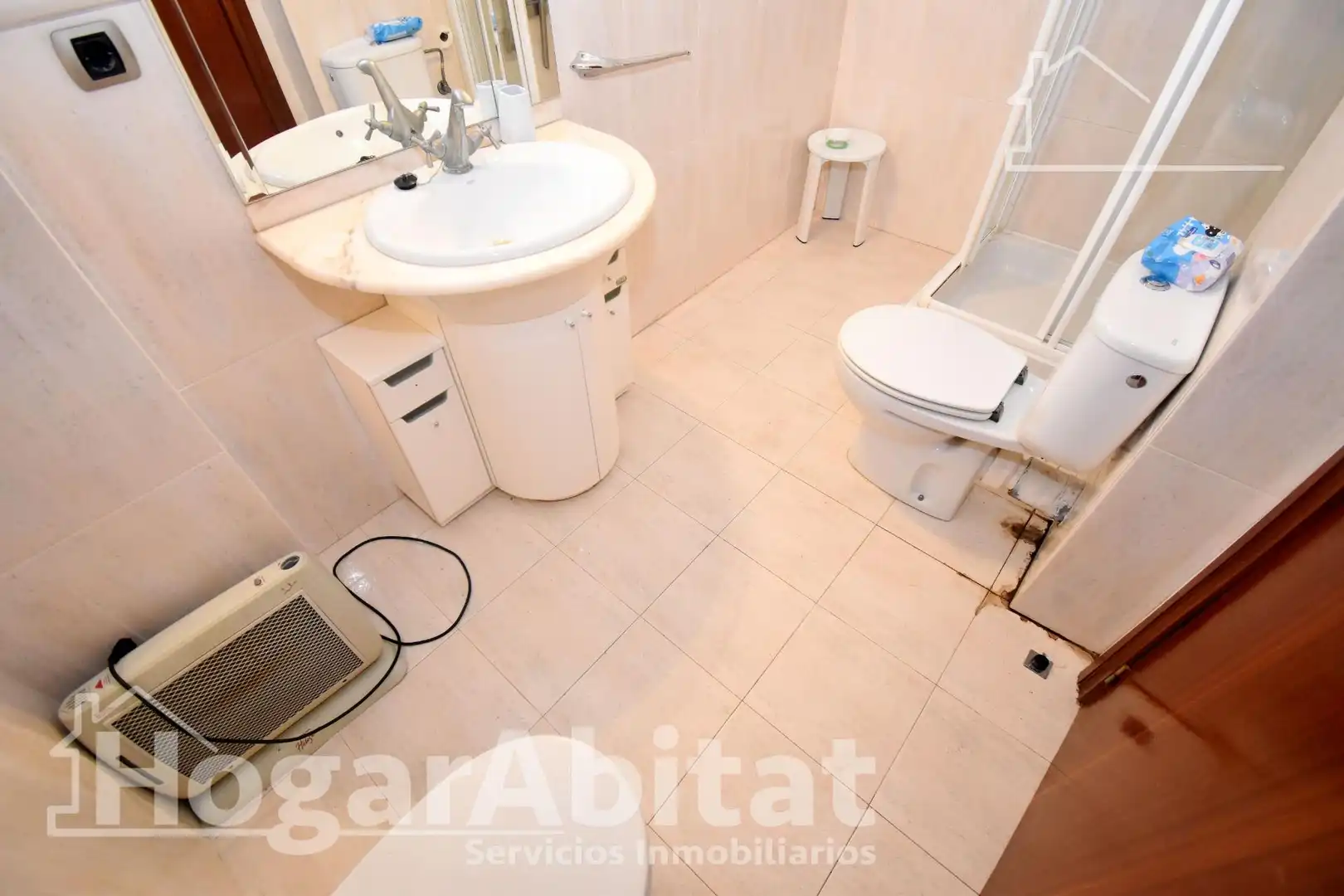 Bathroom of Flat for sale in Vila-real  with Air Conditioner, Heating and Furnished