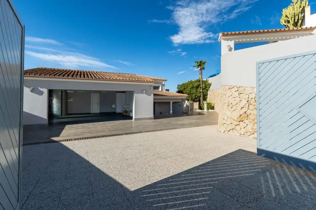 Exterior view of Houses for sale in Moraira  with Private garden and Swimming Pool