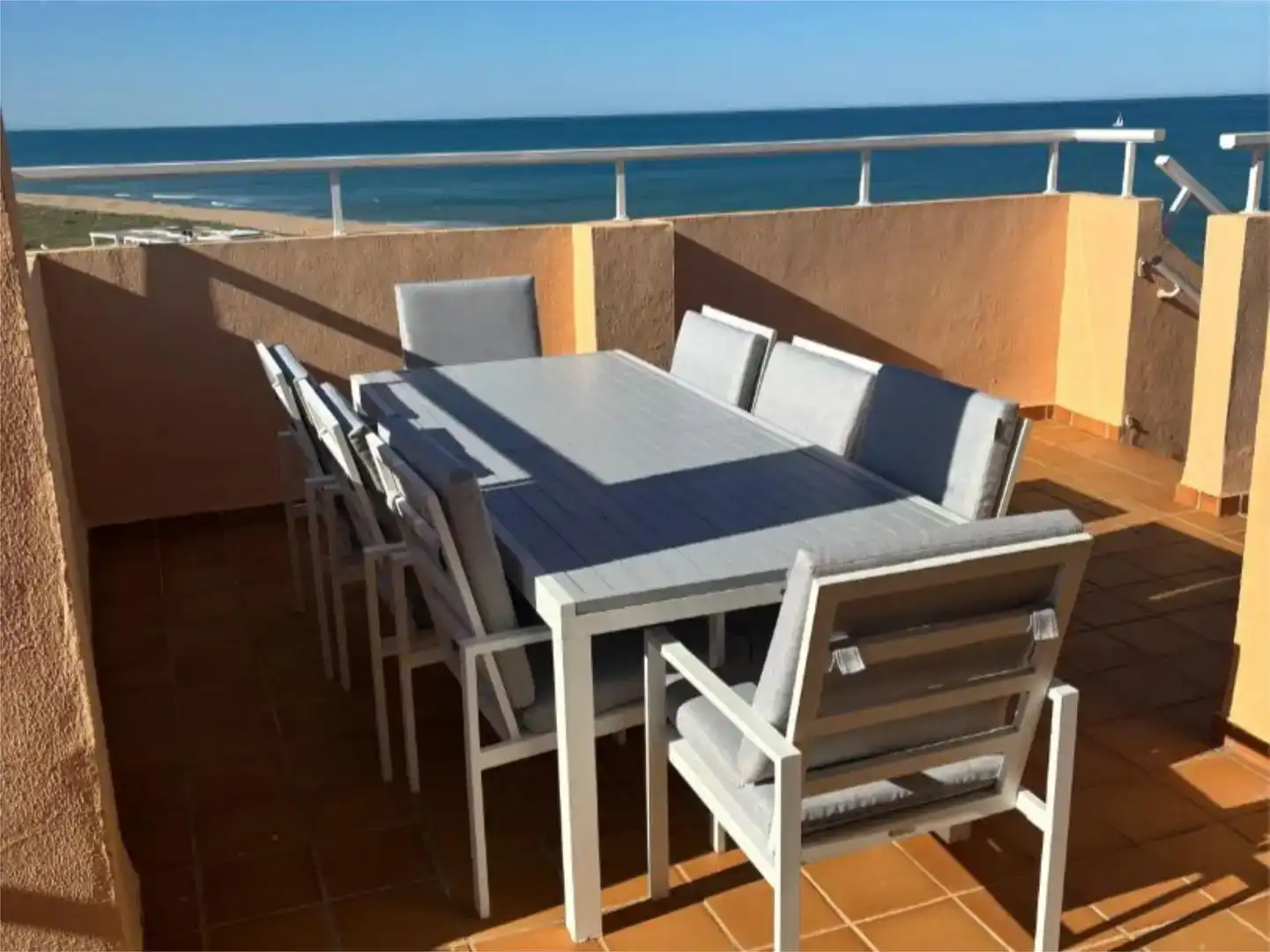 Terrasse von Wohnung zur Miete in Xeraco, Valencia