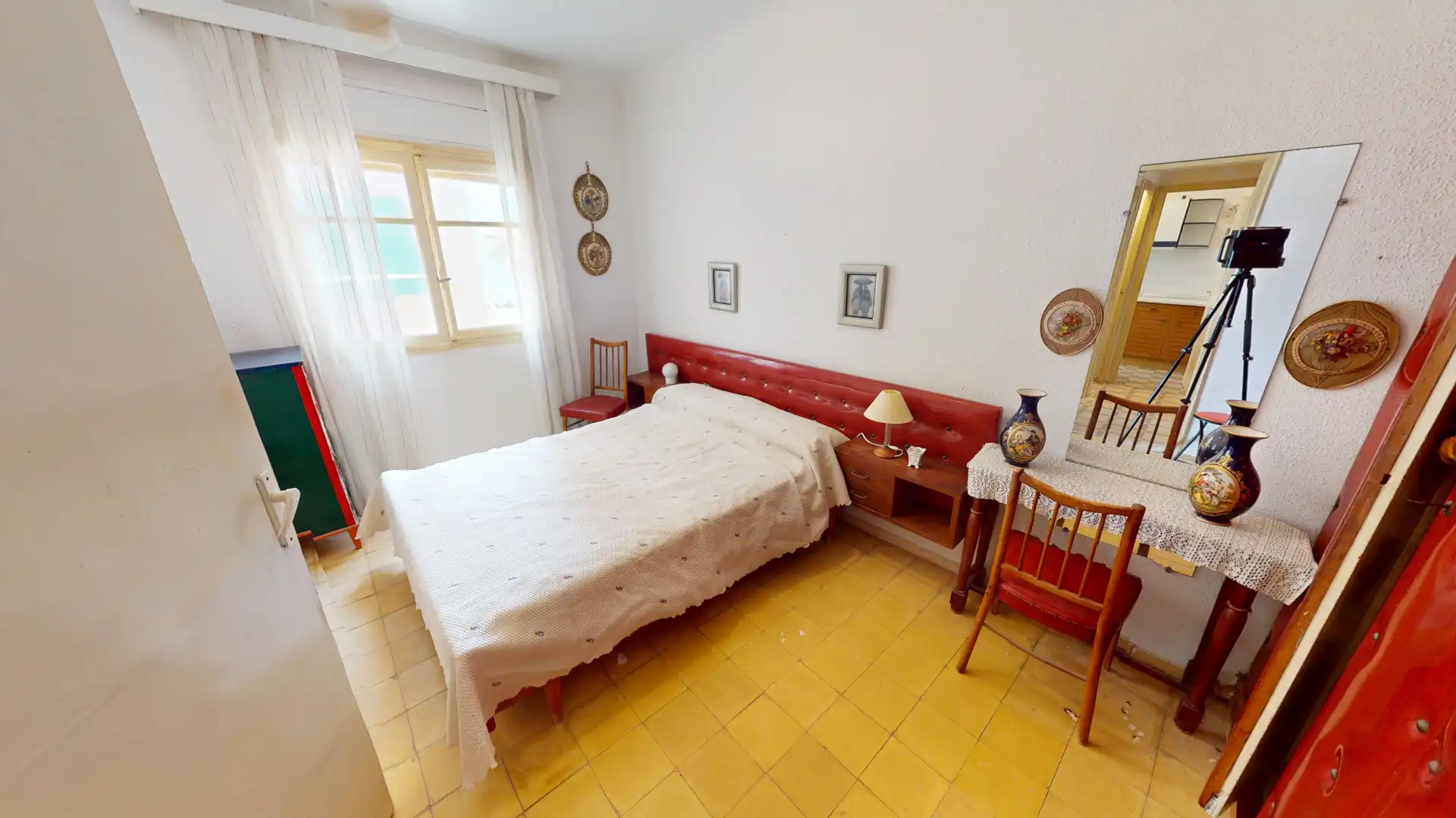 Schlafzimmer von Wohnung zum Verkauf in El Campello mit Möbliert, Ofen und Waschmaschine