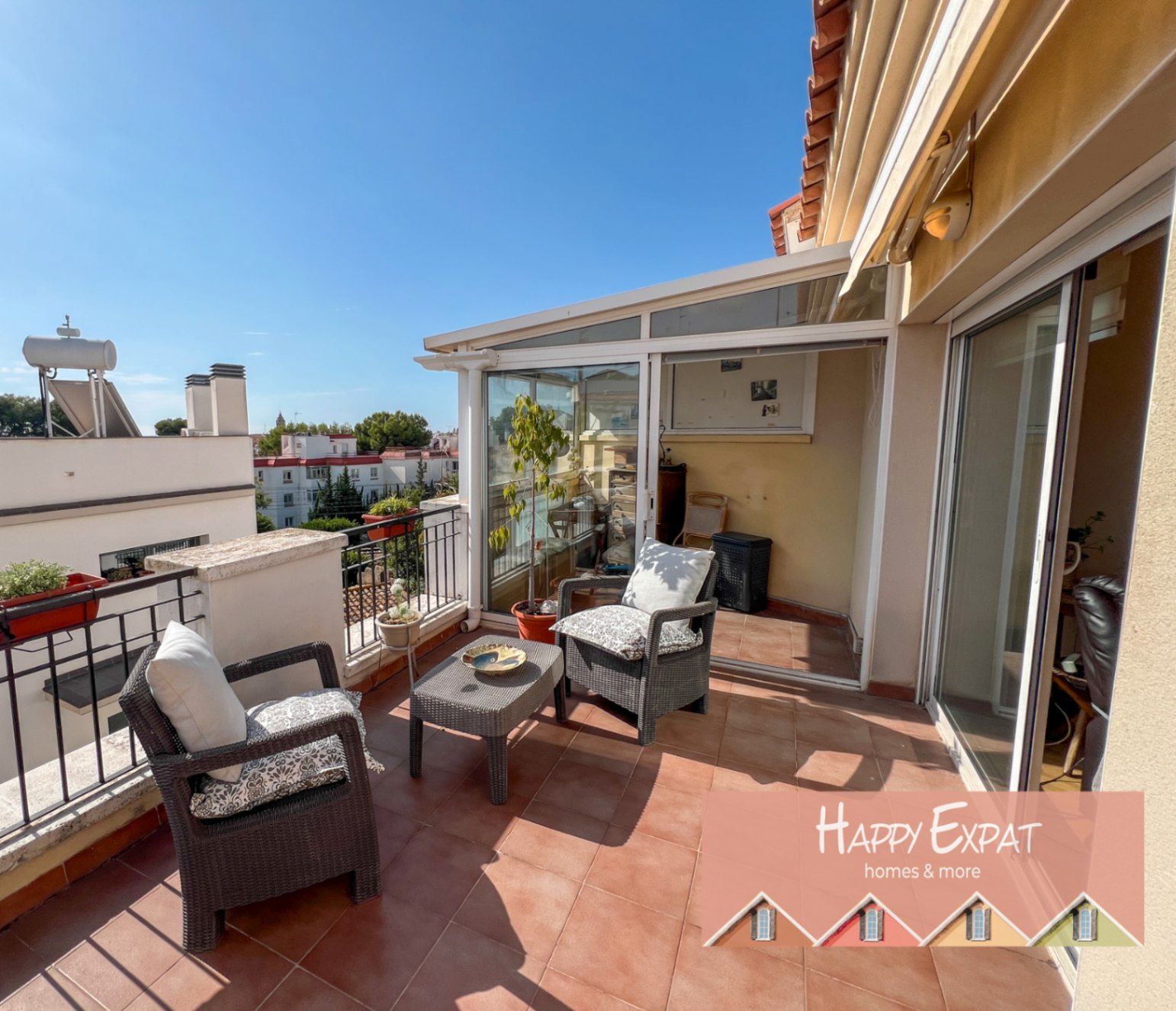 Balcony of Apartment for sale in Sitges  with Air Conditioner, Heating and Terrace